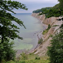Chalk cliffs from the top
